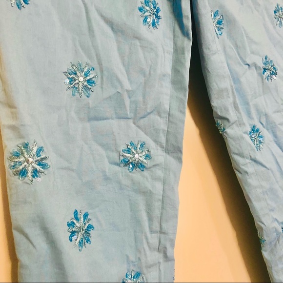 Sheridan French Sequin Capri Pants - Picture 3 of 4